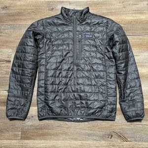 Patagonia 1/4 Zip Nano Puff Puffer Jacket Sz Small Men’s